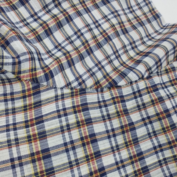 Vintage Mr. Leggs LLL Western Shirt Plaid PEARL SNAP Button Men's Size LARGE - Picture 3 of 15